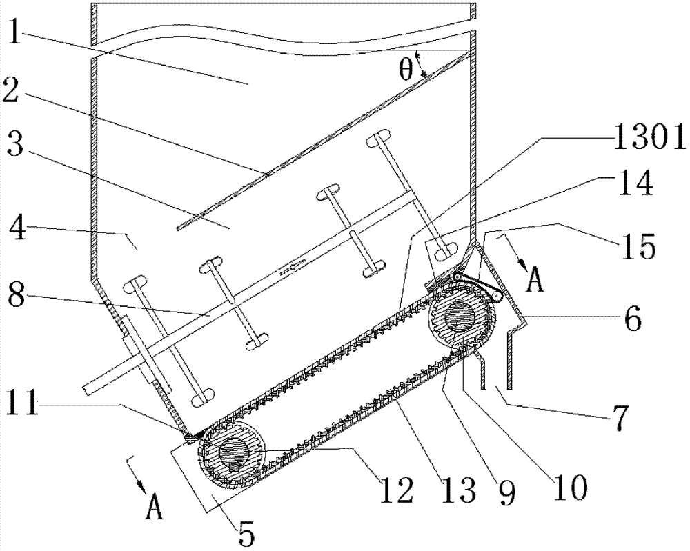 Flexible seed sowing device