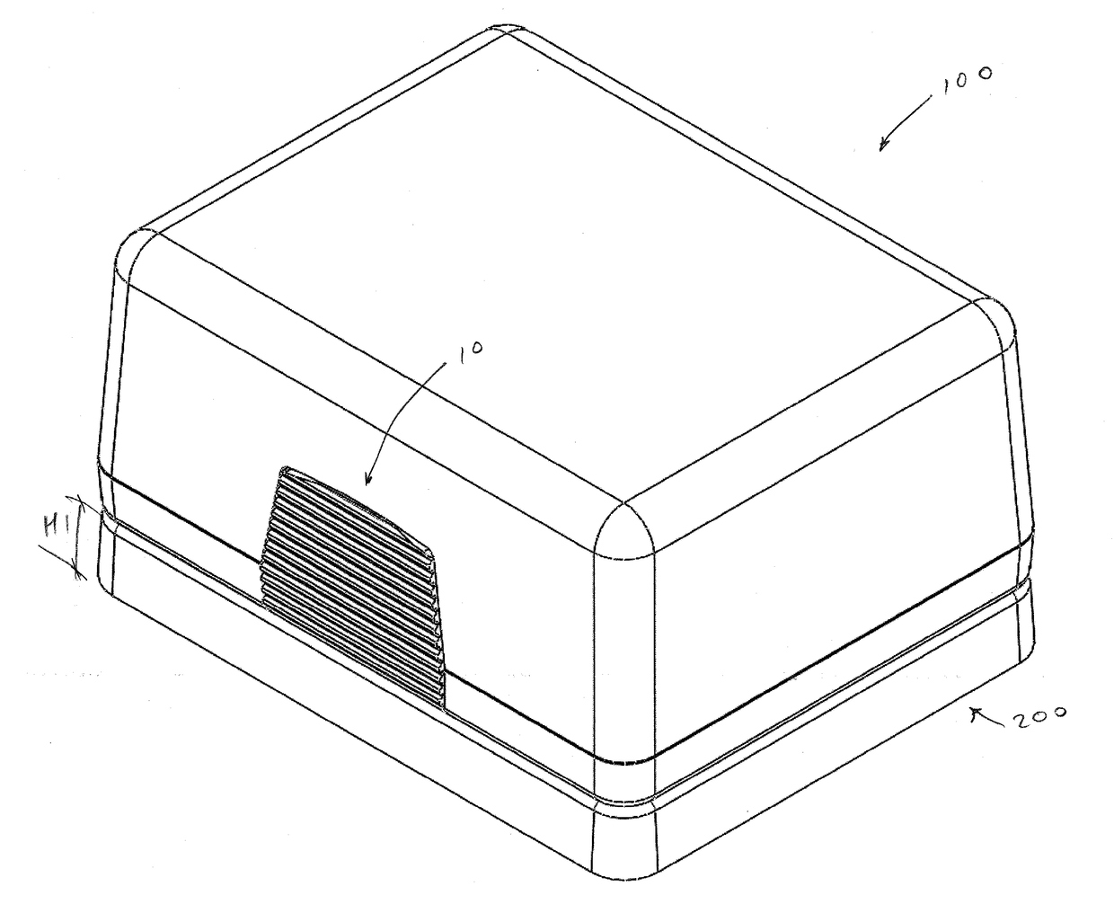 Field replaceable power supply cartridge