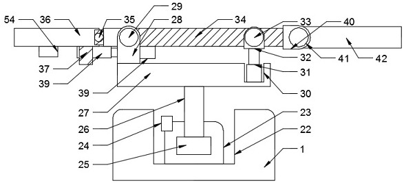 Material transportation lifting device for civil engineering