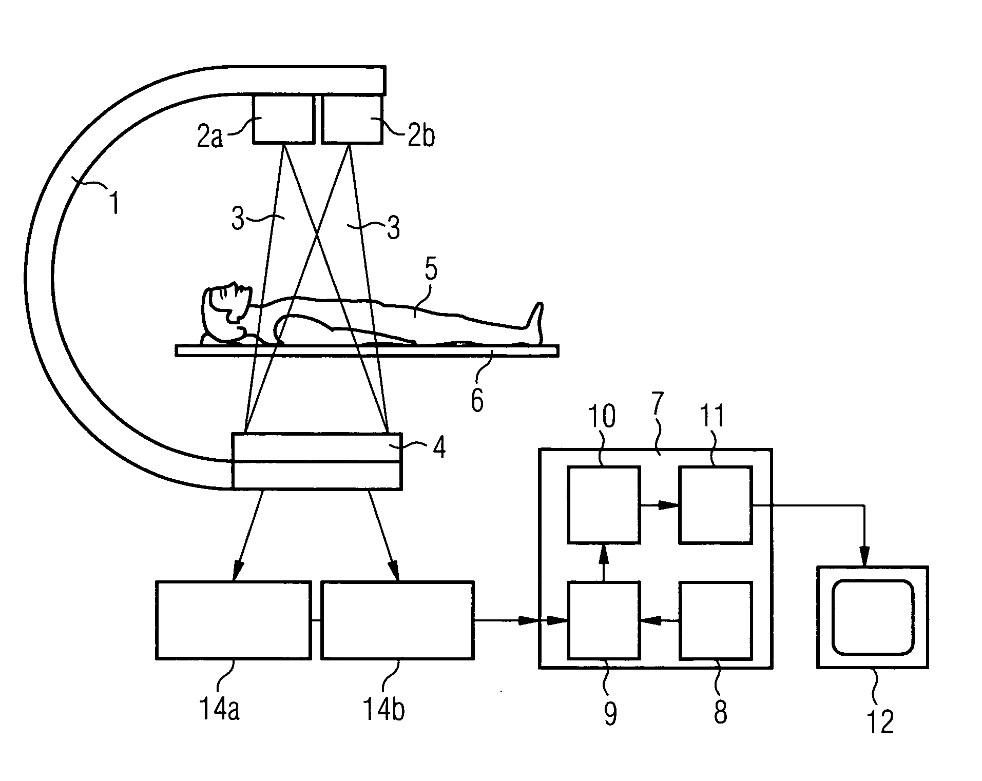 Method and device for medical imaging