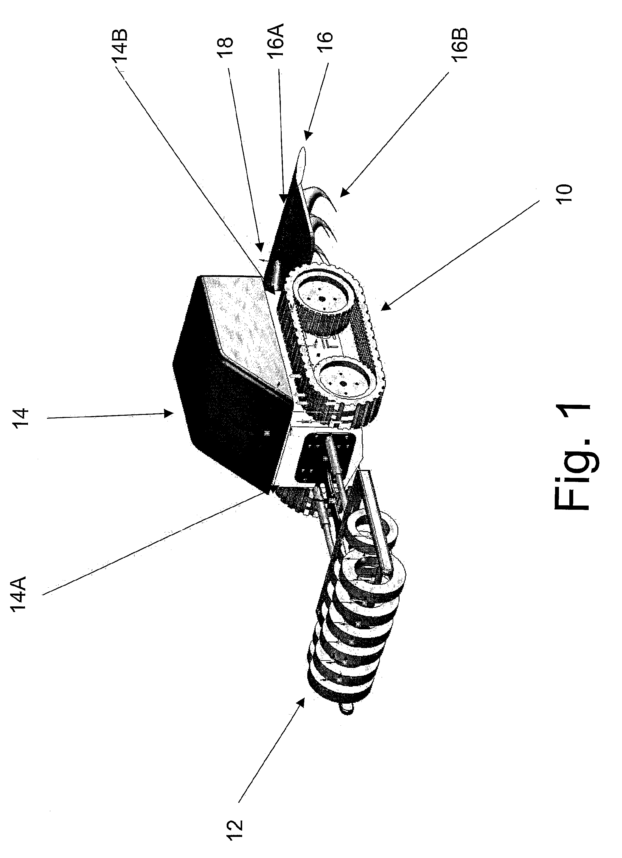Apparatus and Method for Clearing Land Mines
