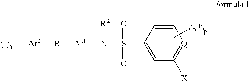 Substituted heteroaryl- and phenylsulfamoyl compounds