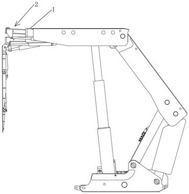 A super large mining height hydraulic support