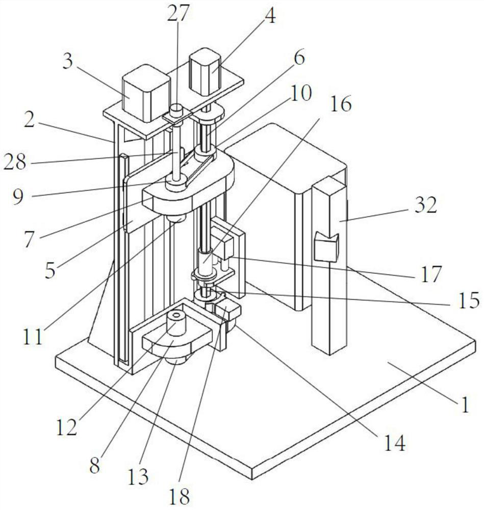 Device and method for preparing glue-free glass optical fiber bundle for medical endoscope illumination