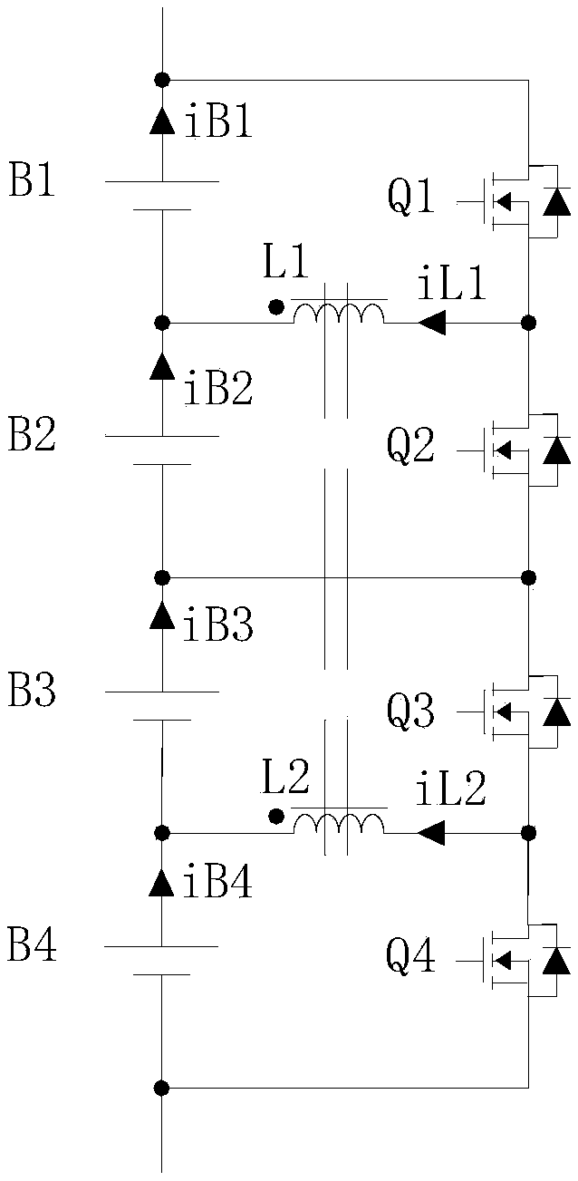 A system and method for modular active equalization of series battery packs