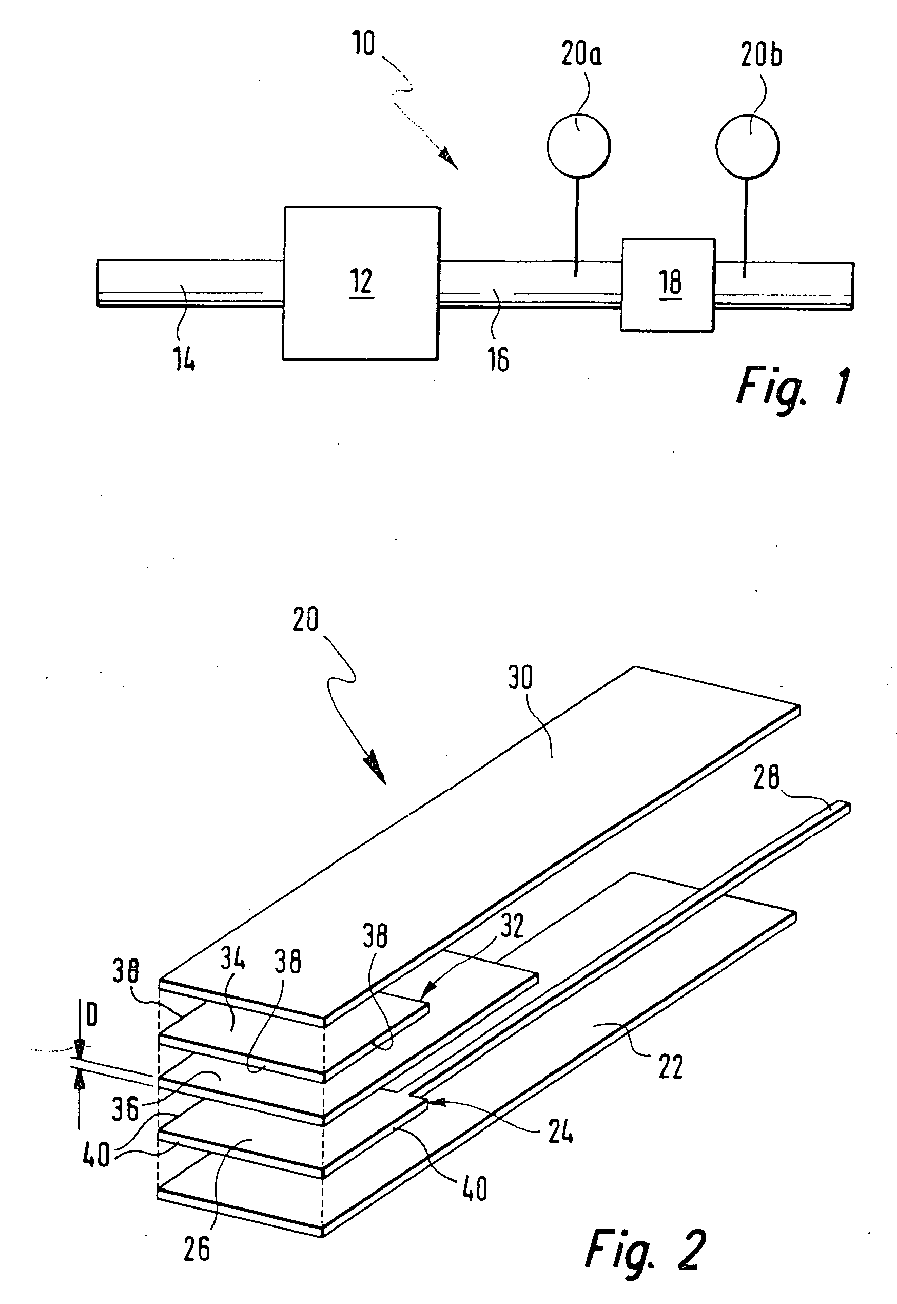 Sensor for detecting particles in a gas stream and method for its manufacture