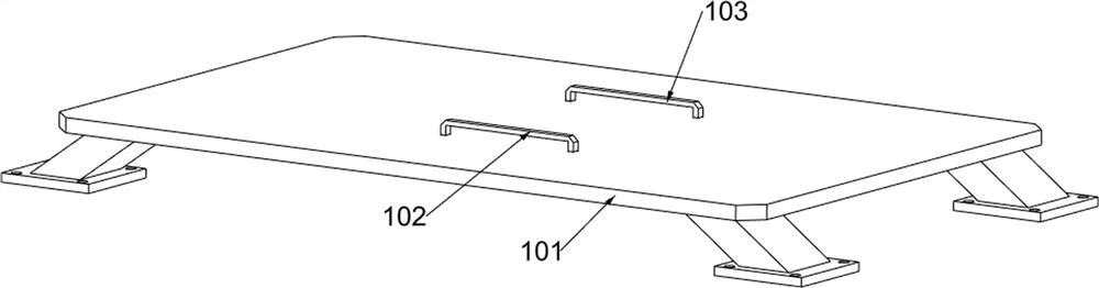 Suspended raw material production equipment for bonding and enhancing performance of carbon fiber fishing rod