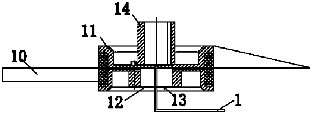 Atomization-evaporation high-ammonia-and-nitrogen wastewater treatment system