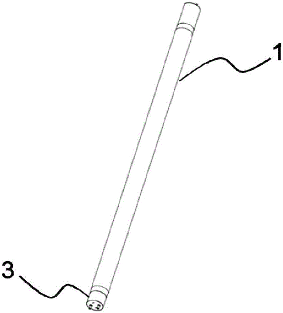 LED straight-tube lamp