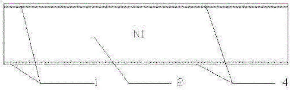 P type layer open pipe Al diffusion silicon element and preparation method thereof