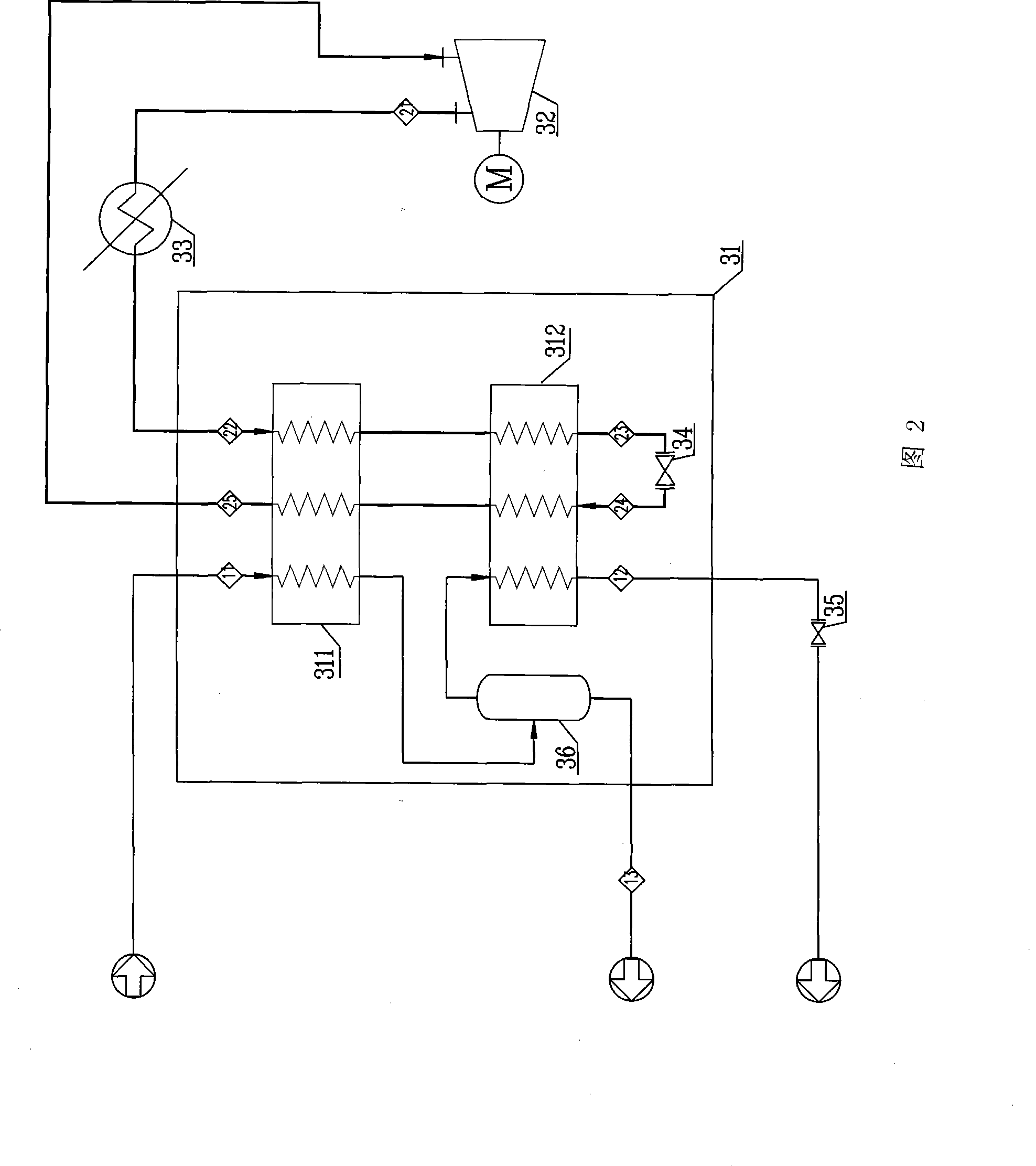 Method and apparatus for single-stage mixing cryogen refrigerating cycle liquefied natural gas