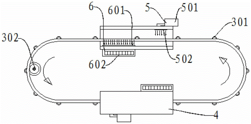 Automatic ironing line for down jacket