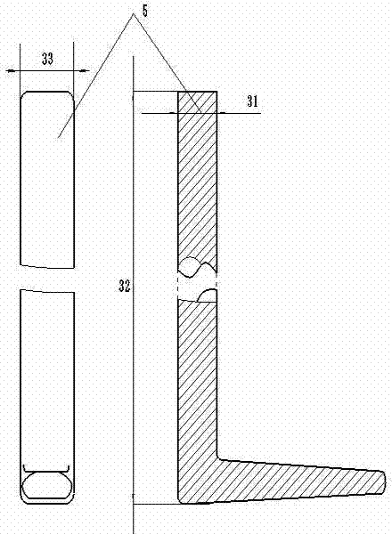 Front loading type pile turning machine