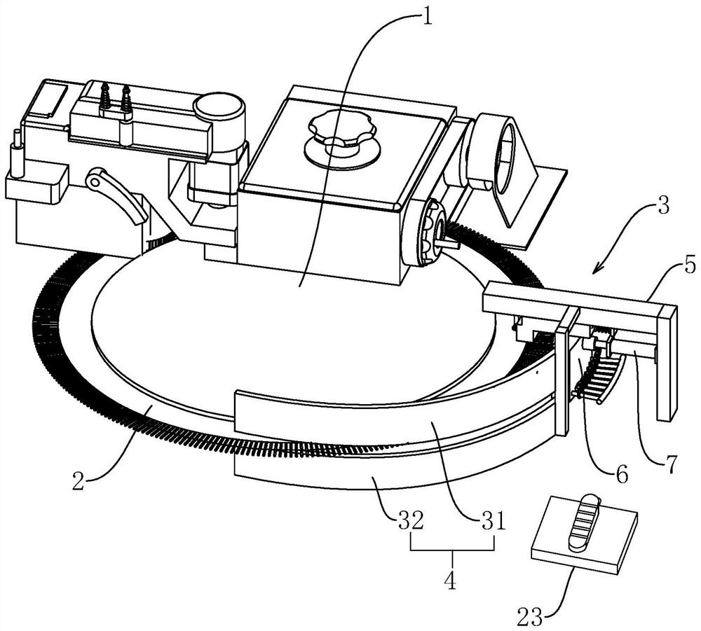 A kind of sewing machine for sweater