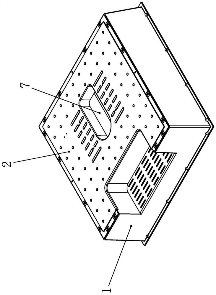 Automatic opening and closing squatting pan based on gravity sensing