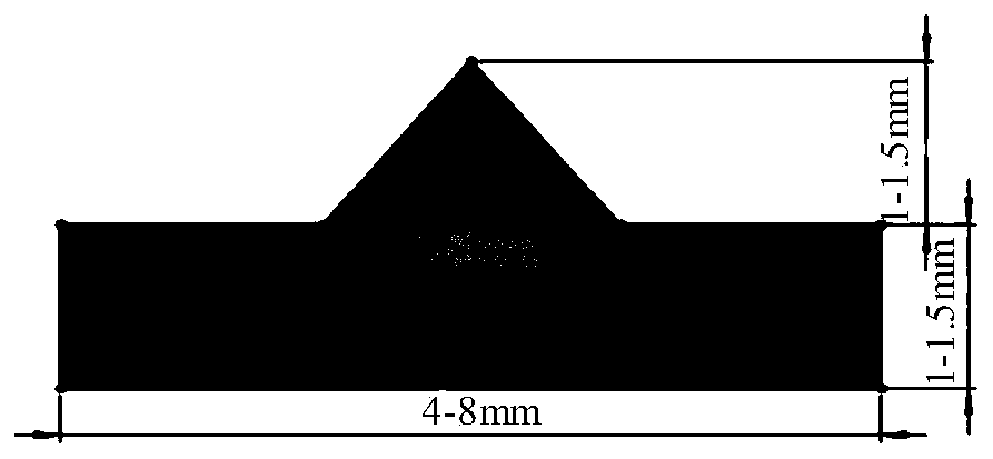 Laser swing welding method for medium and thick plate armored steel