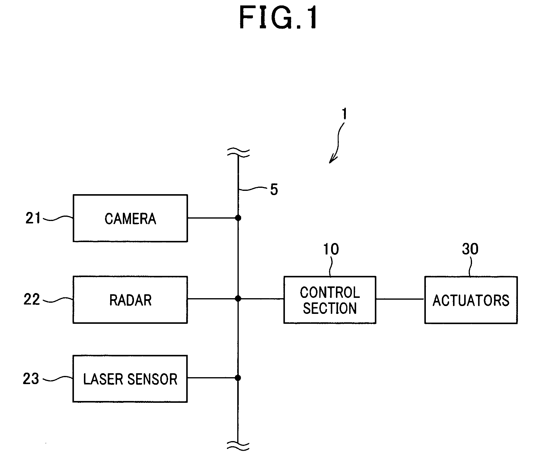 Object specifying device for a vehicle