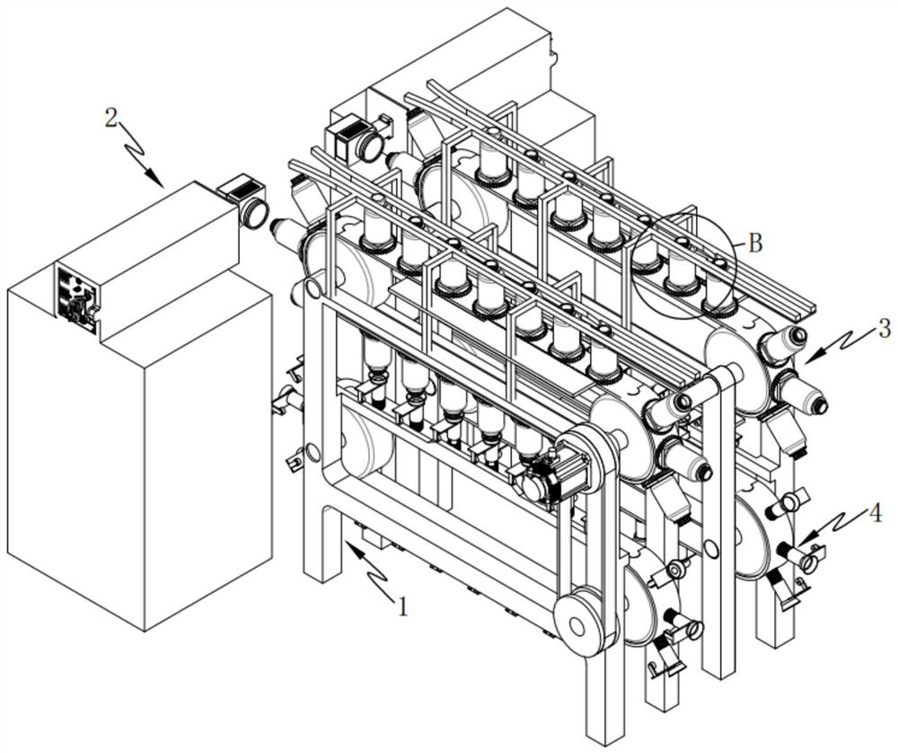 A fully automatic capping laser marking system