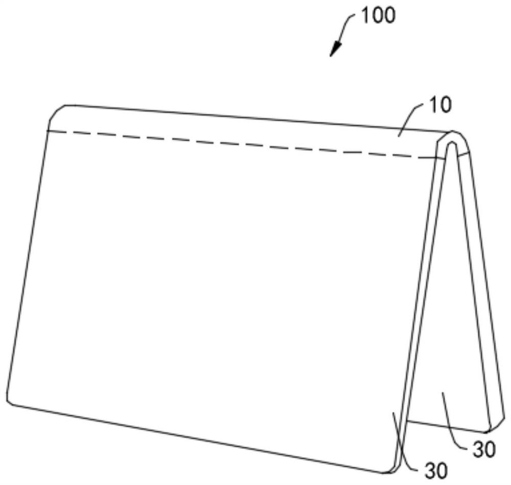 Touch display device and electronic equipment