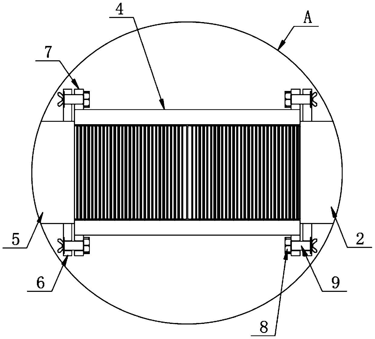 Soft rock small-hole-diameter deep hole forming device