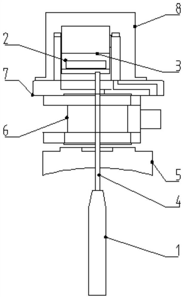 Differential pendulum type flowmeter