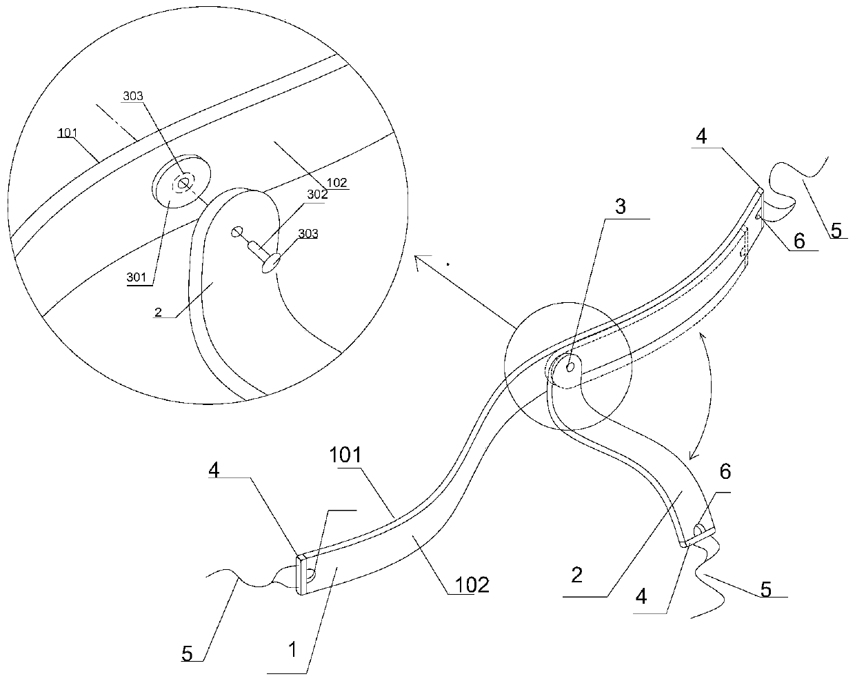 Visceral organ suspension device for endoscopic surgery