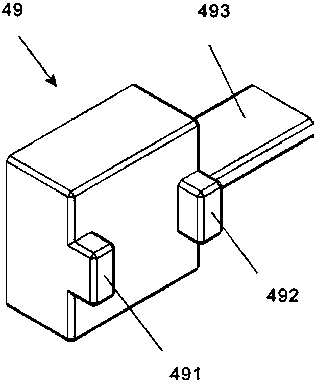 Method and mechanism for overturning paper bag clips