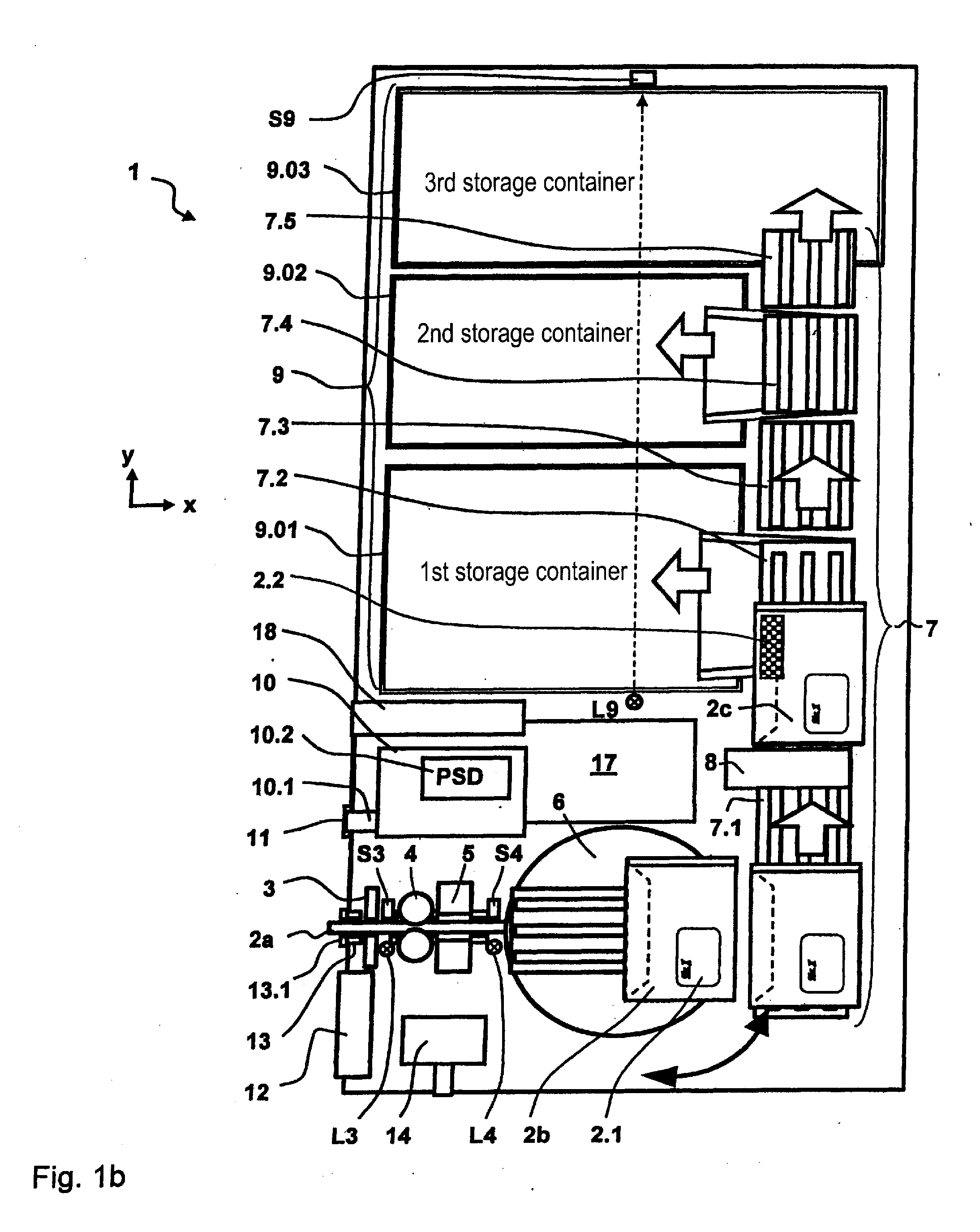 Device and method for accepting mail pieces