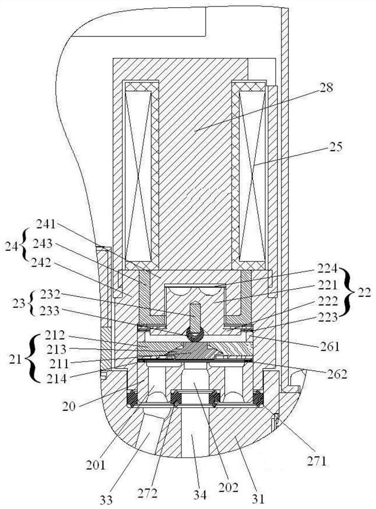 Solenoid valve and mass flow controller