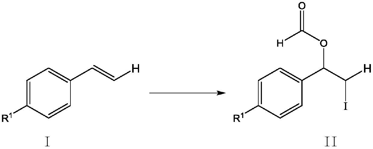A kind of synthetic method of β-iodoformic acid ester compound