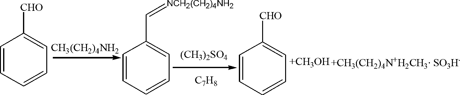 Preparation method of N-methyl-pentylamine