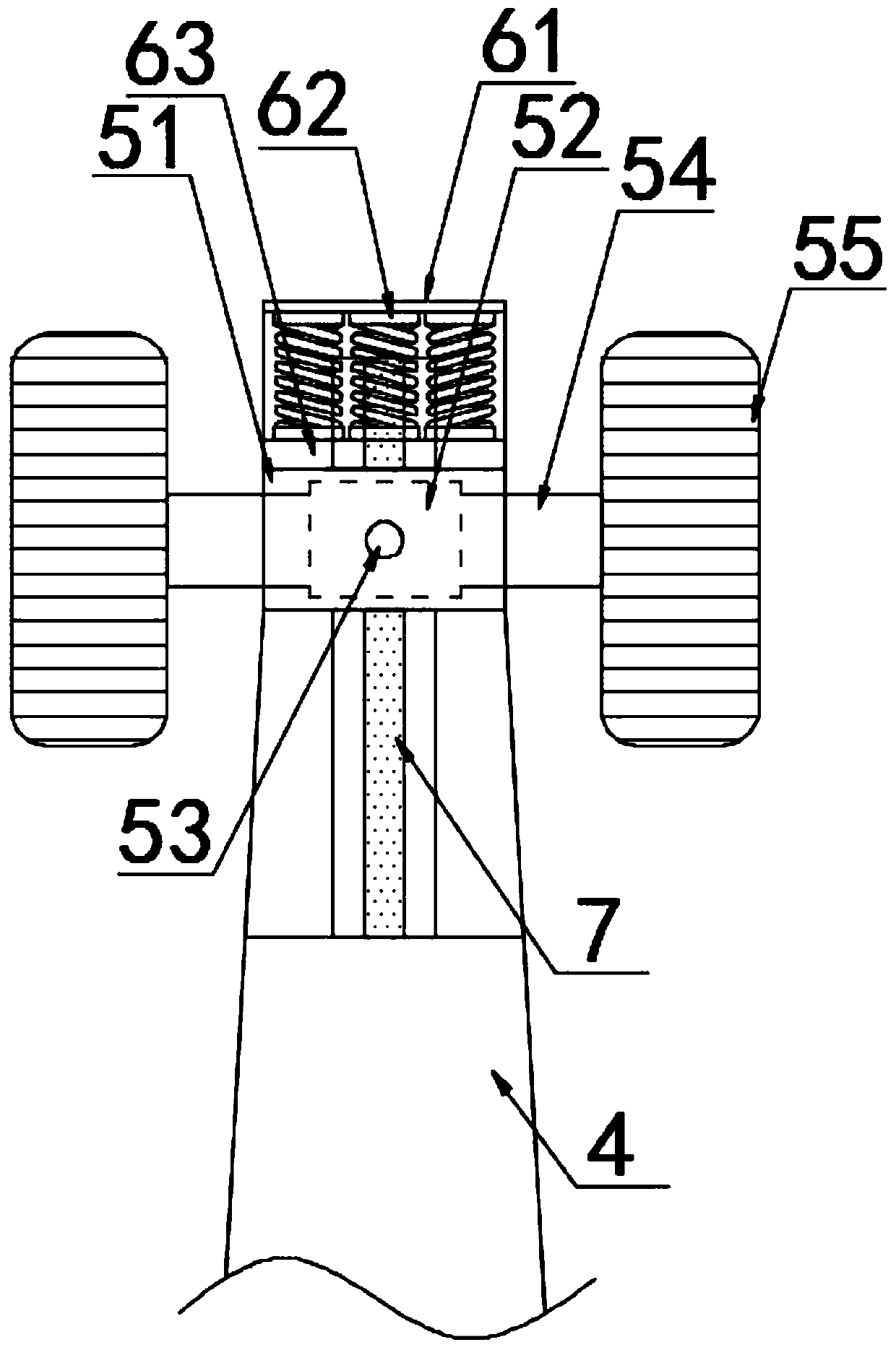 A neurosurgery postoperative nursing rehabilitation device