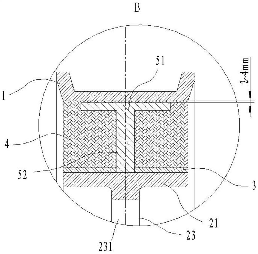 A light-weight sound-absorbing and shock-absorbing wheel hub