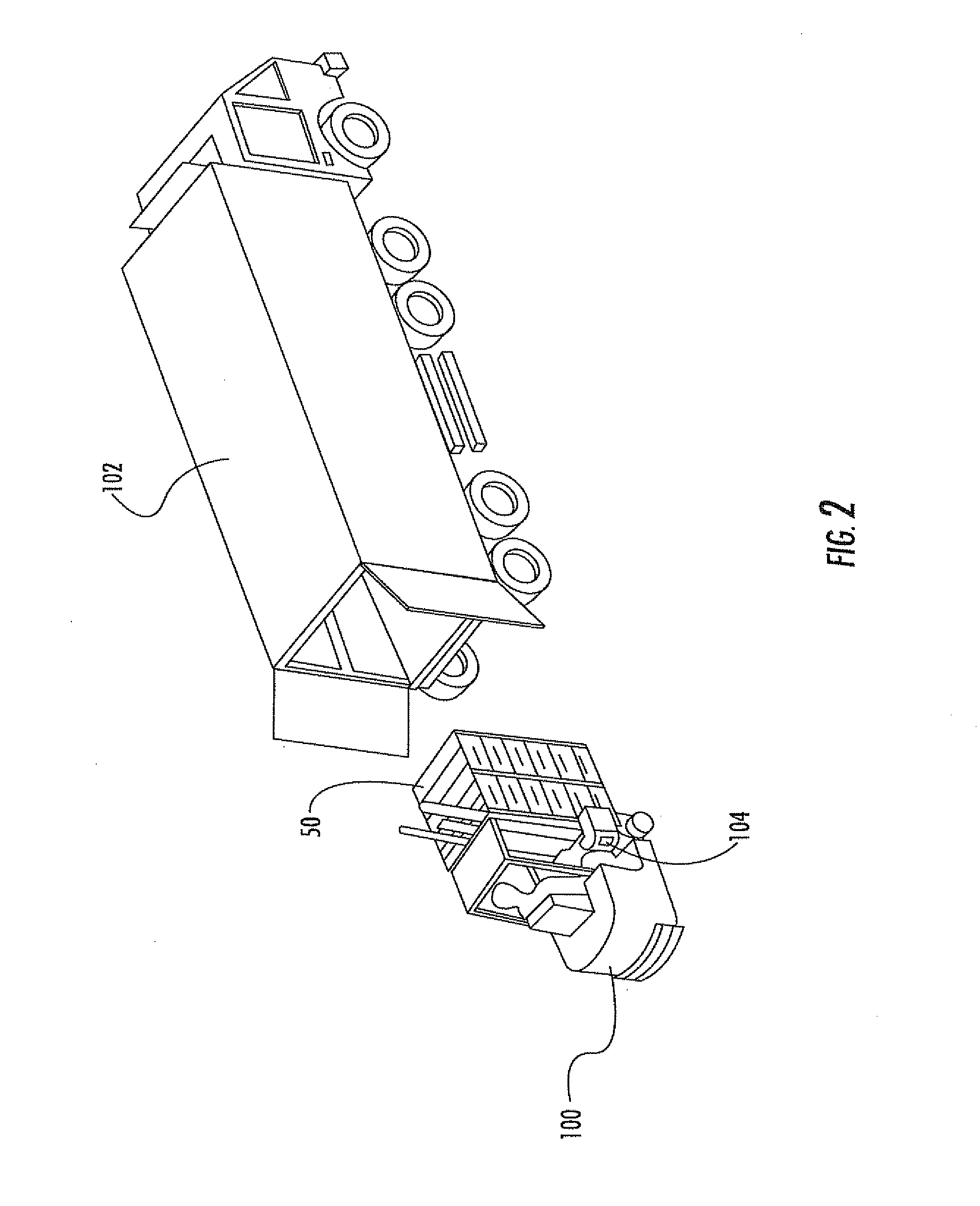 Board removal apparatus for a pallet and associated methods