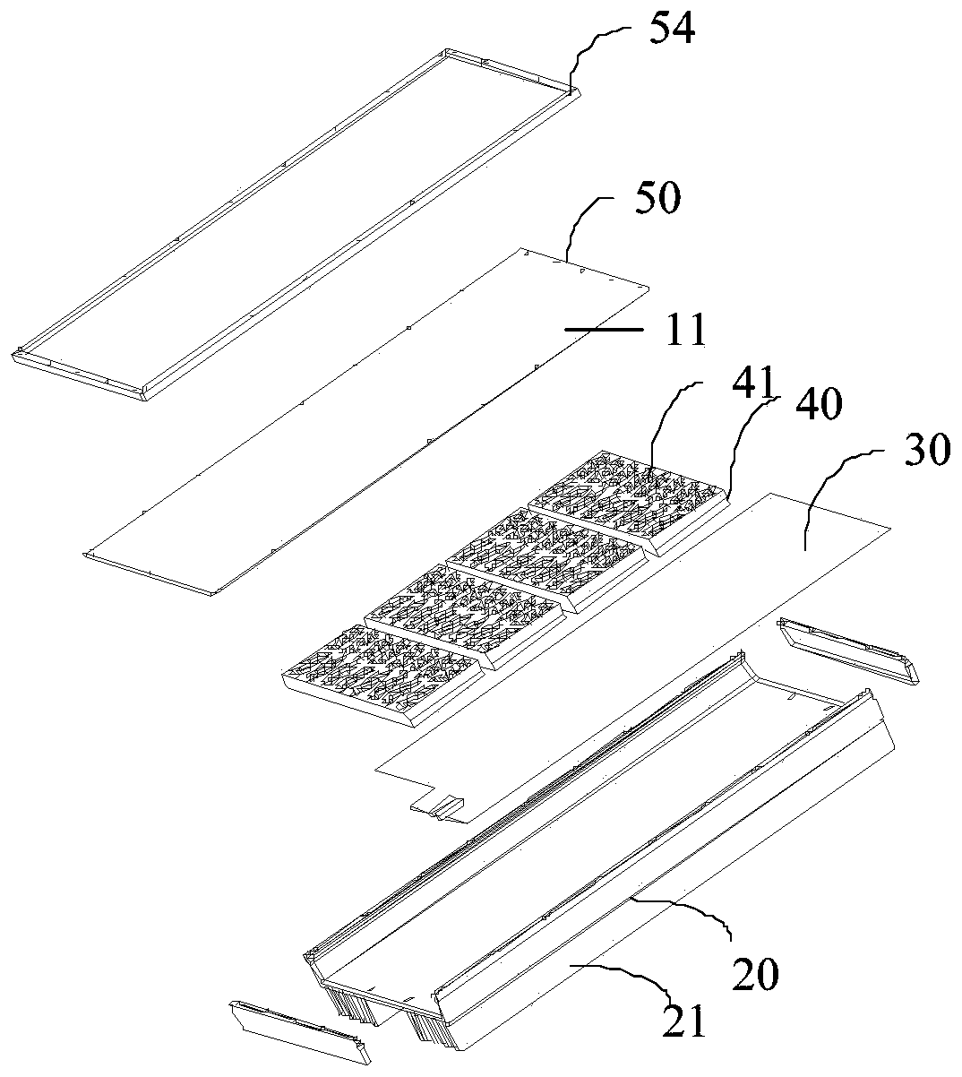 Active antenna unit applied to base station and antenna unit