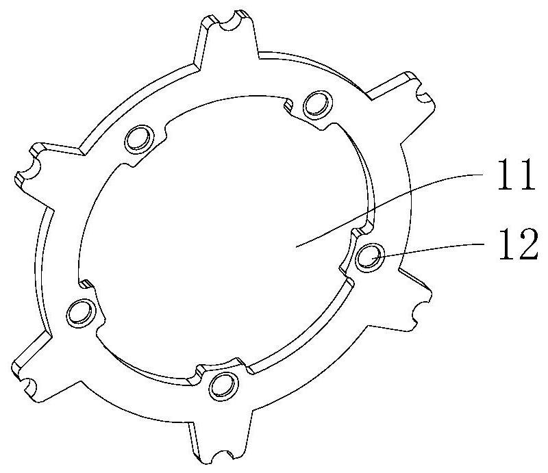 Brake disc processing technology and tooling