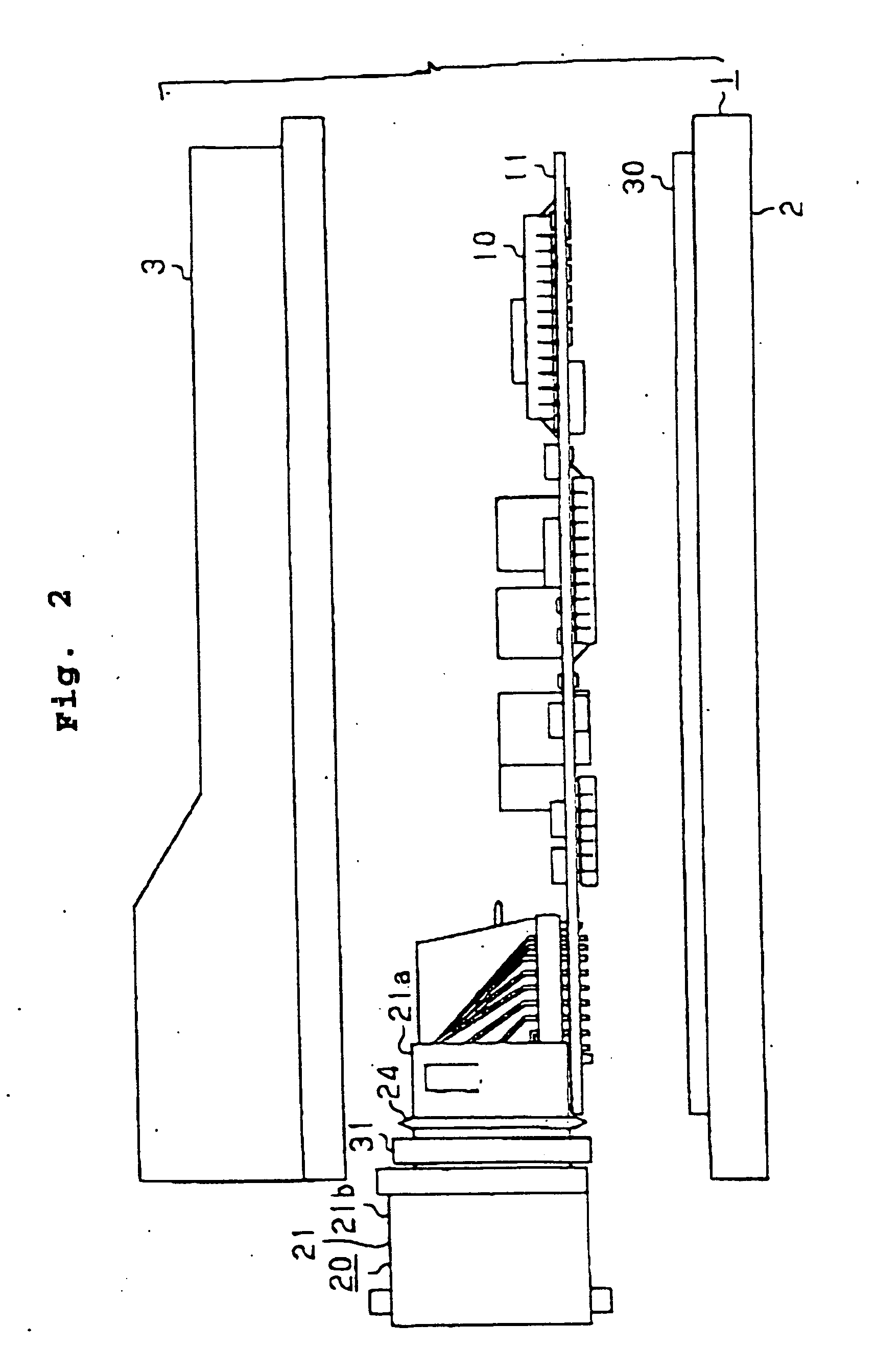 Water-resistant casing structure for electronic control device
