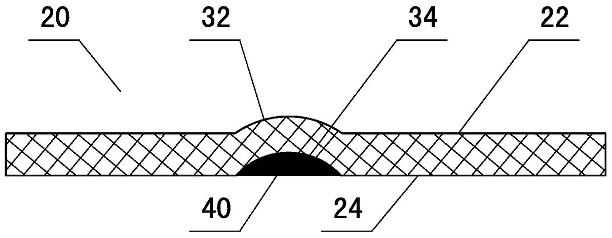 Sealing structure for sealing multiple joints