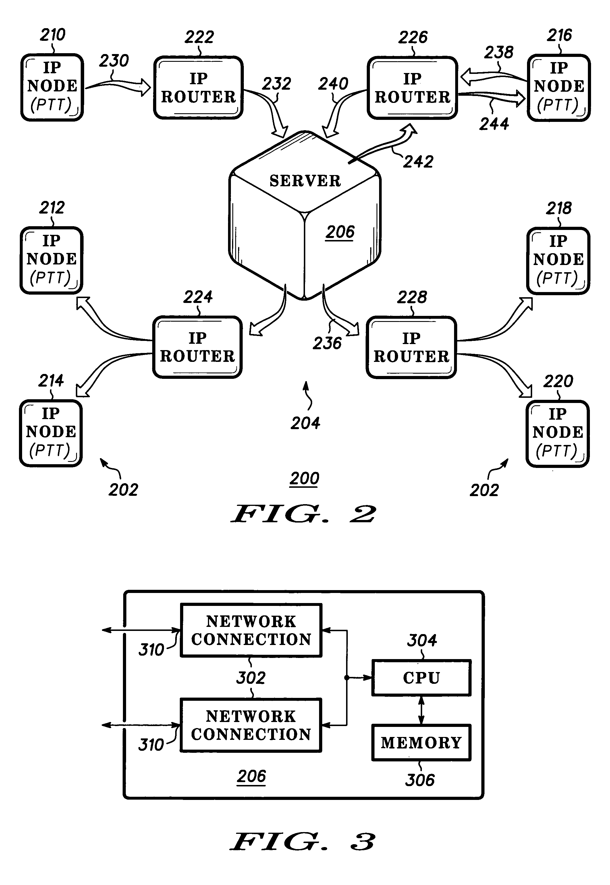 Dispatch call server in a packet based communication network