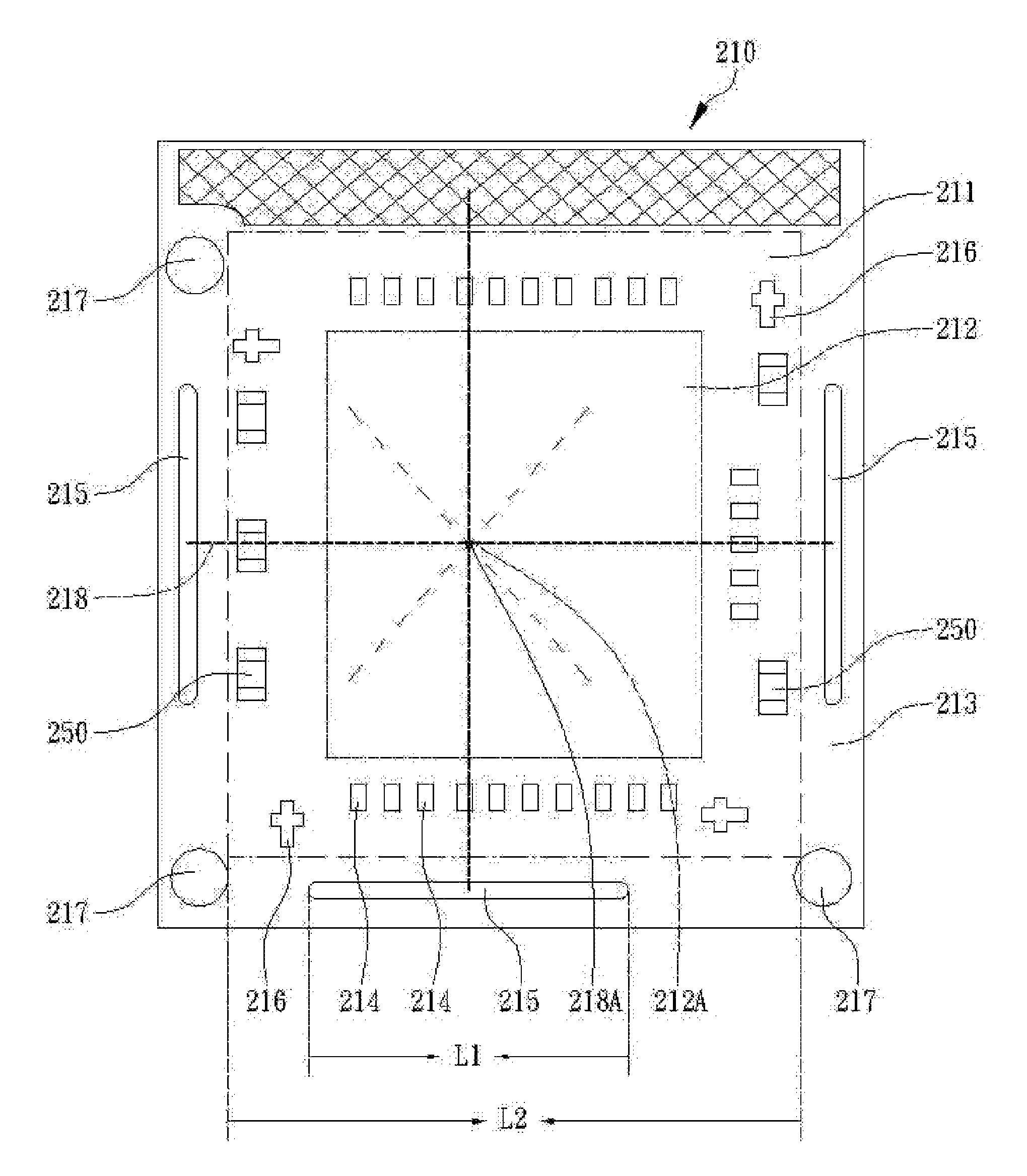 Compact camera module and the substrate thereof