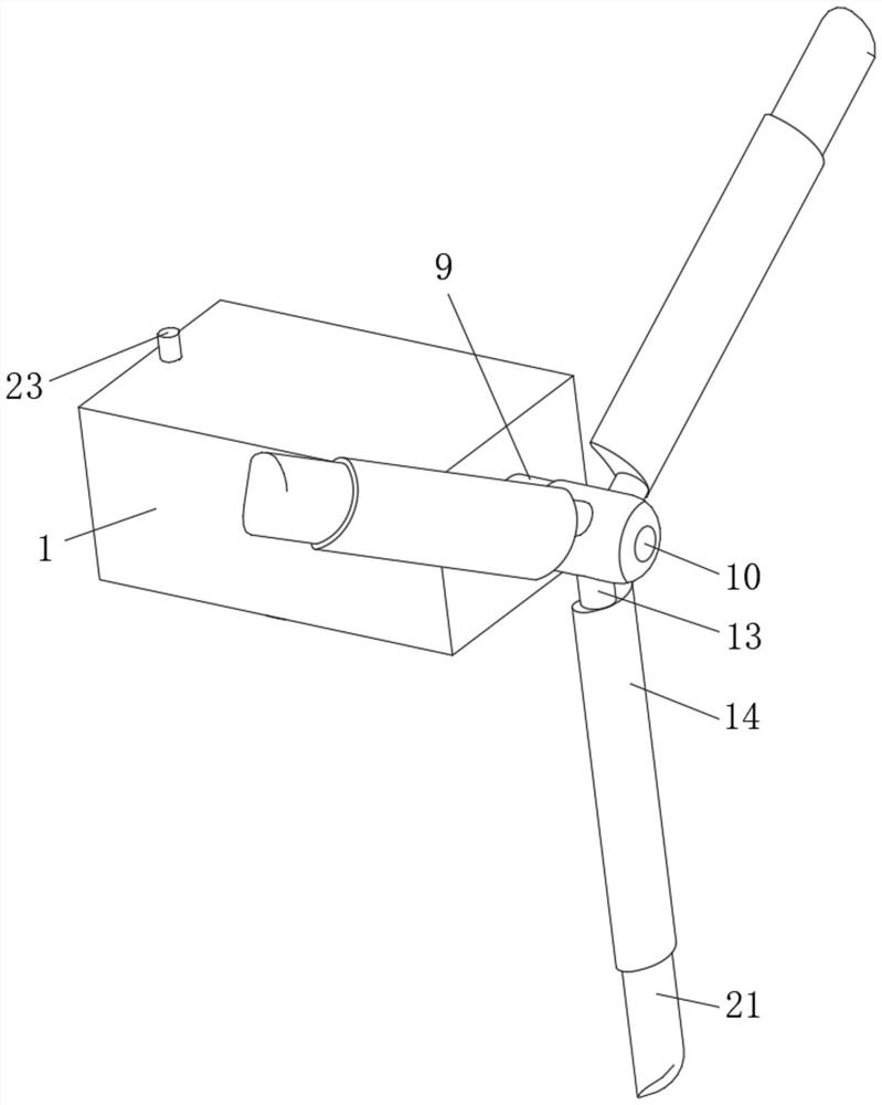 Wind driven generator with self-adjusting rotating speed