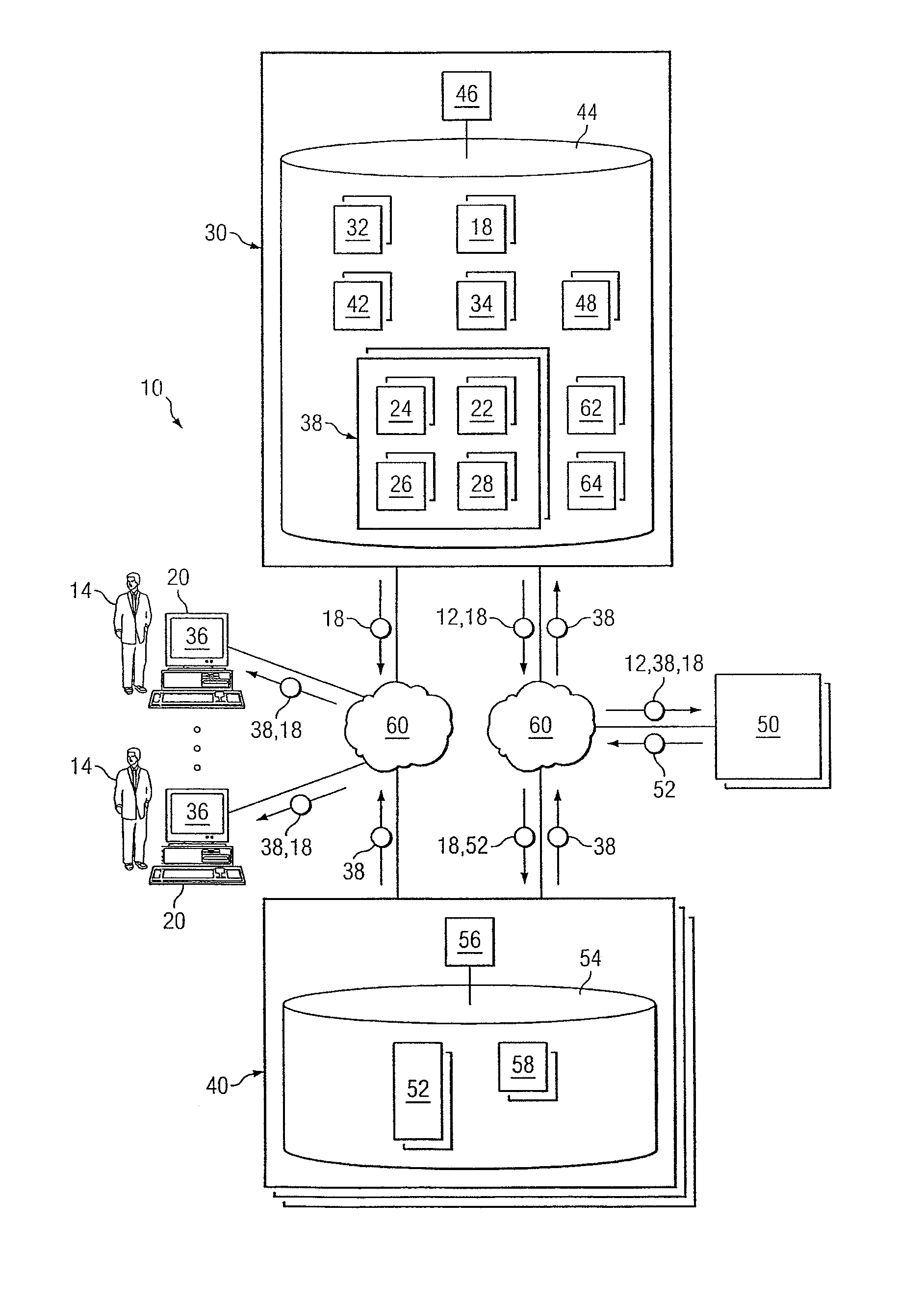 System for providing a correlation index