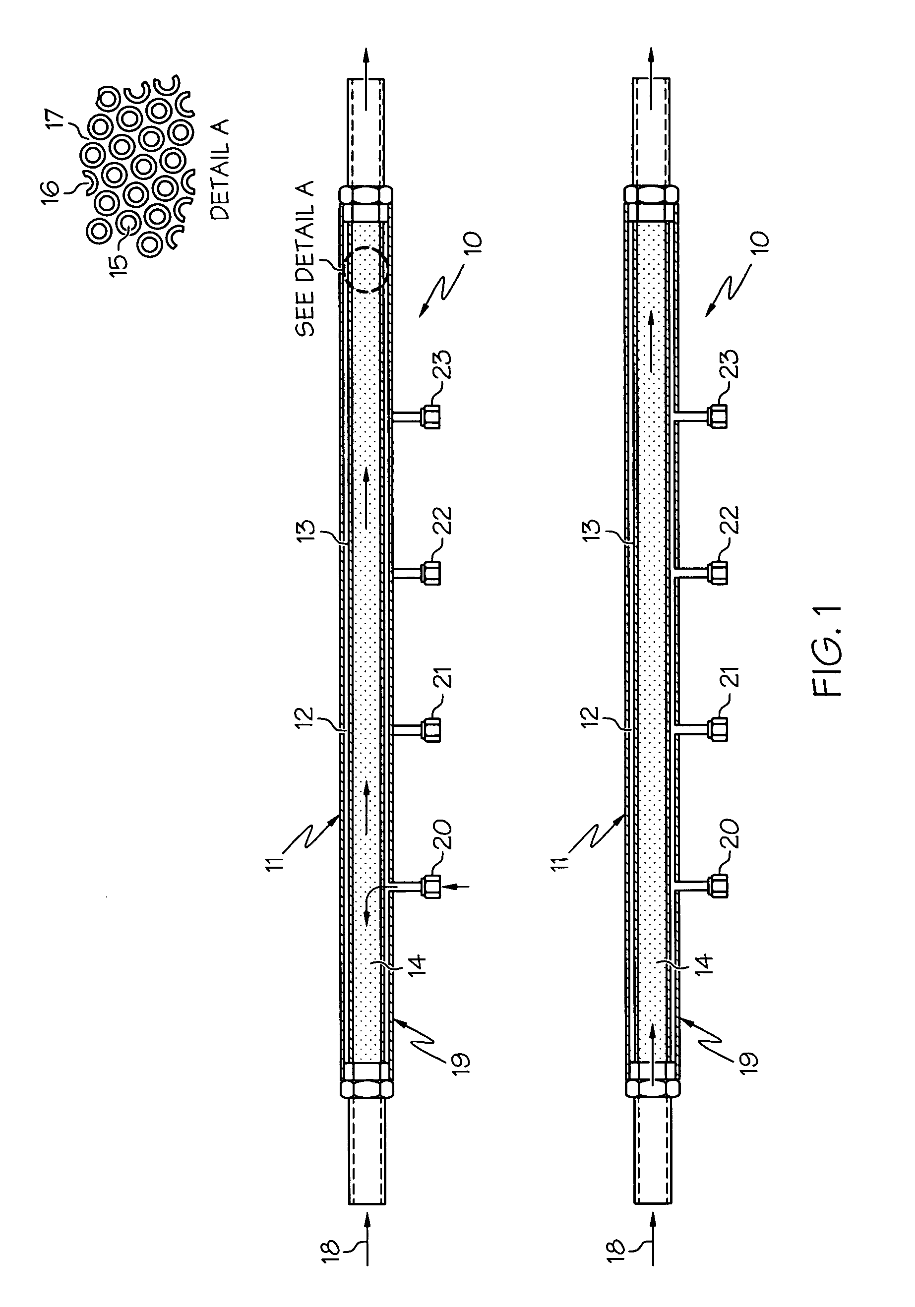 Filter for determination of mercury in exhaust gases