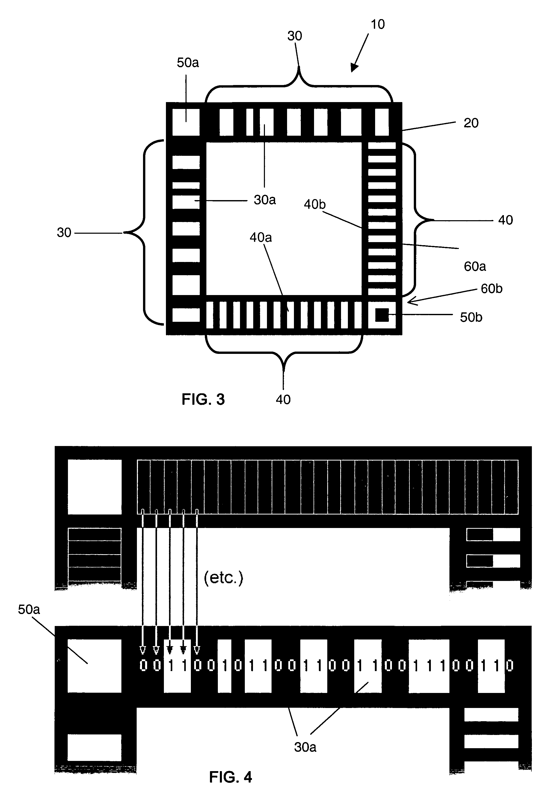 Binary code symbol for non-linear strain measurement and apparatus and method for analyzing and measuring strain therewith