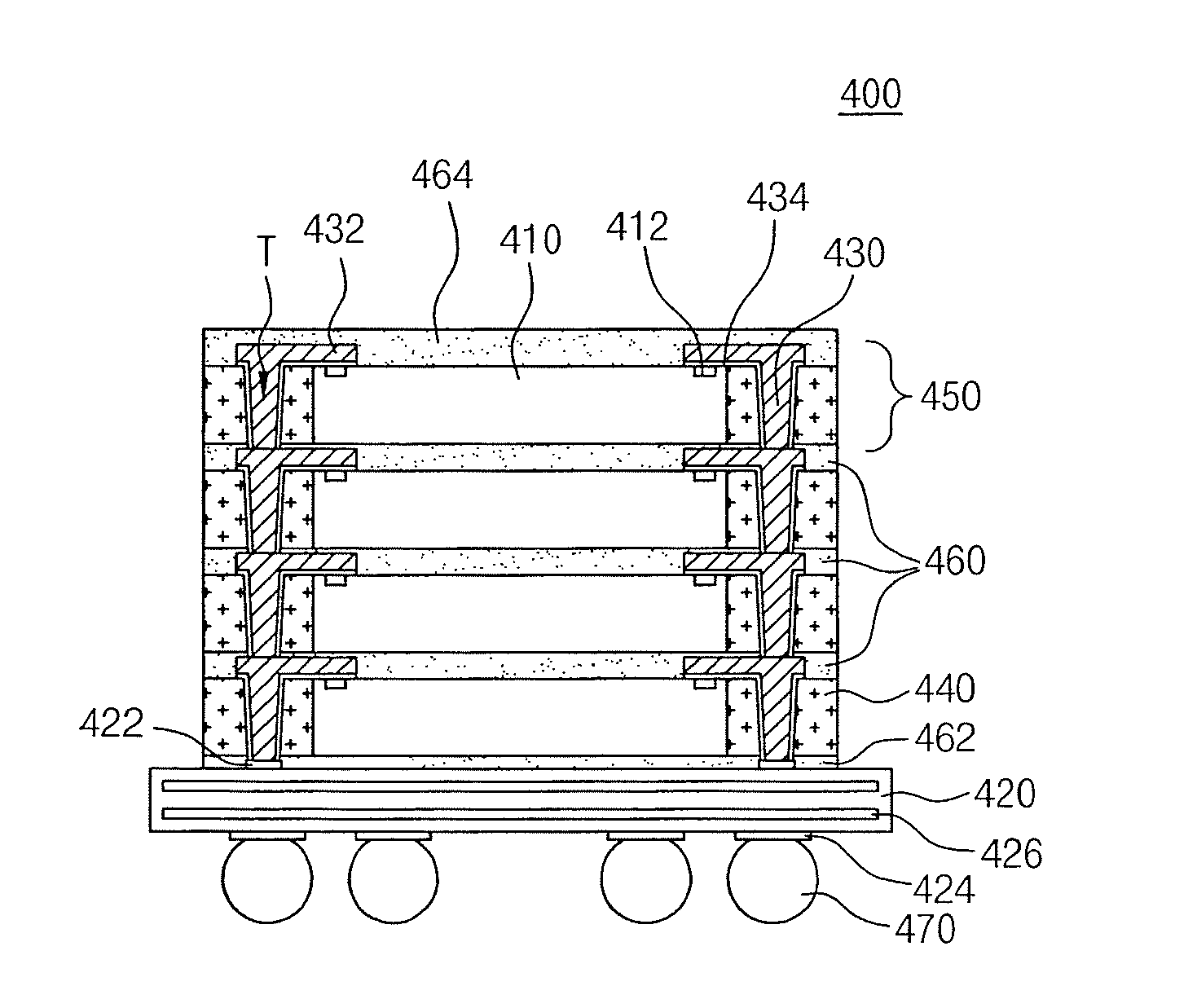 Molded reconfigured wafer, stack package using the same, and method for manufacturing the stack package