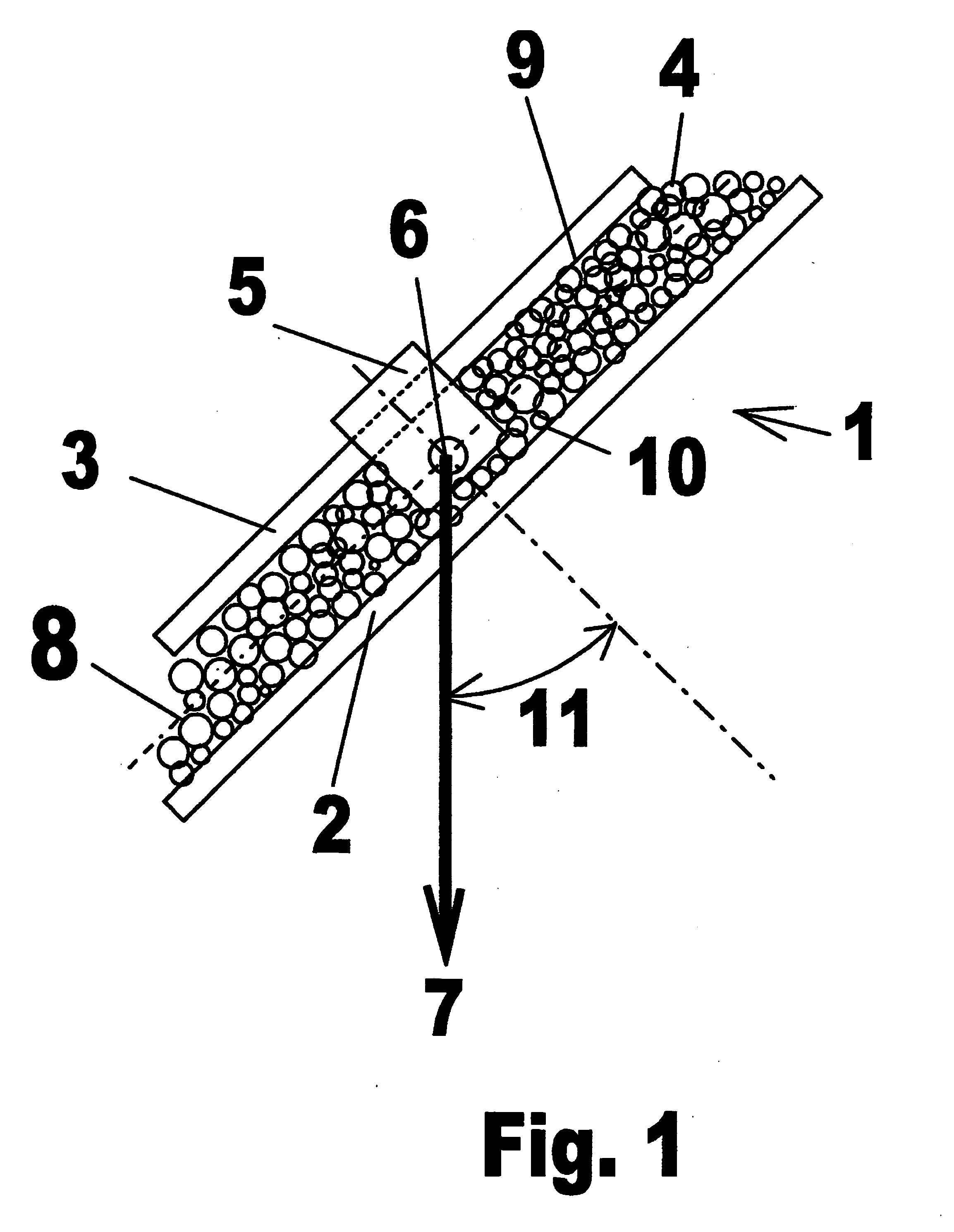 Apparatus and test procedure for measuring the cohesive, adhesive, and frictional properties of bulk granular solids