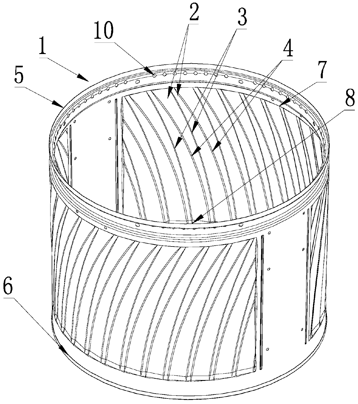 Washing machine inner tub and washing machine