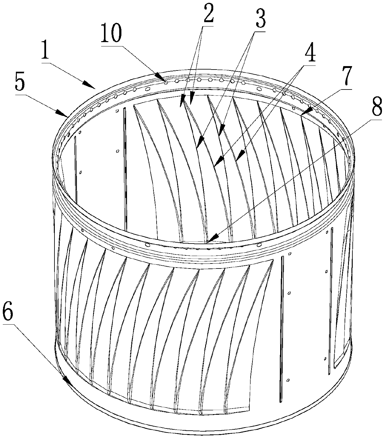 Washing machine inner tub and washing machine