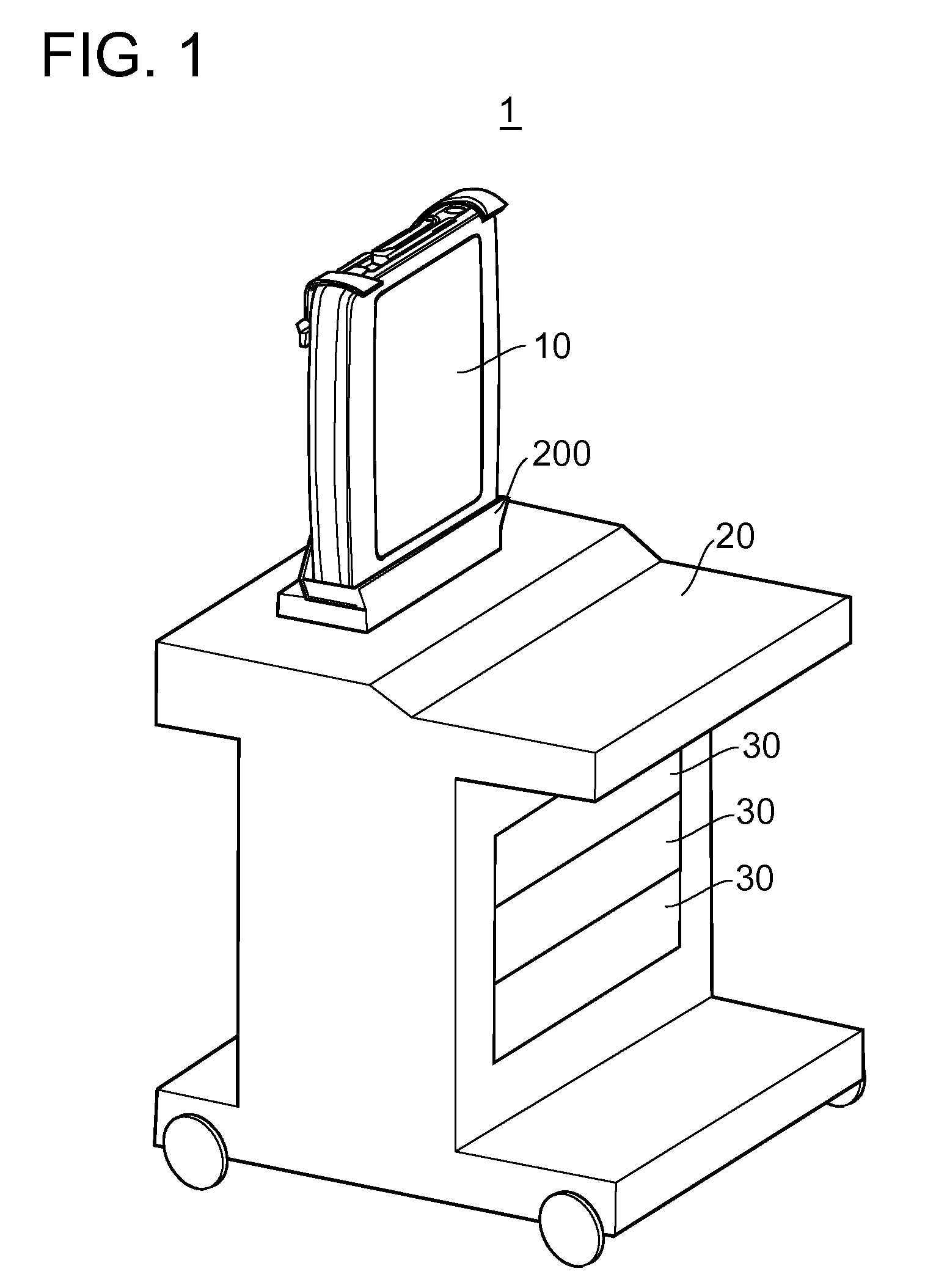 Docking station and ultrasonic diagnostic system