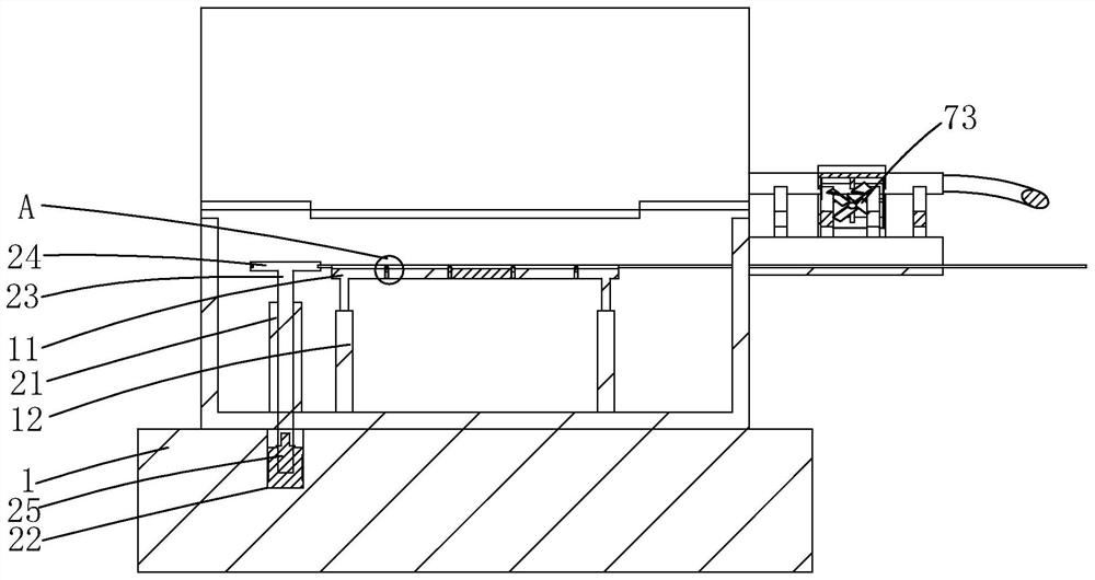 A kind of production equipment and process of fire-resistant power cord